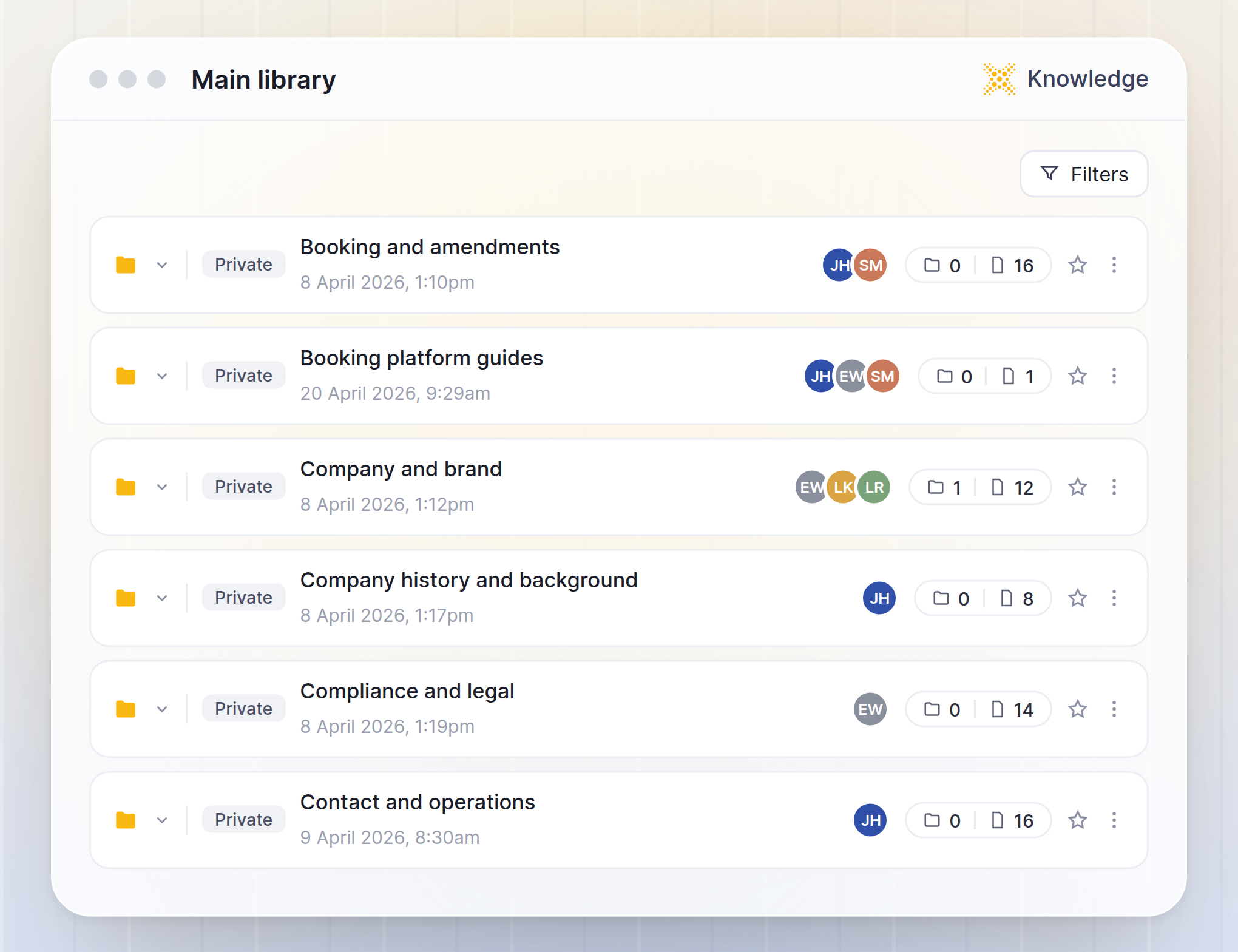 Knowledge Main Library