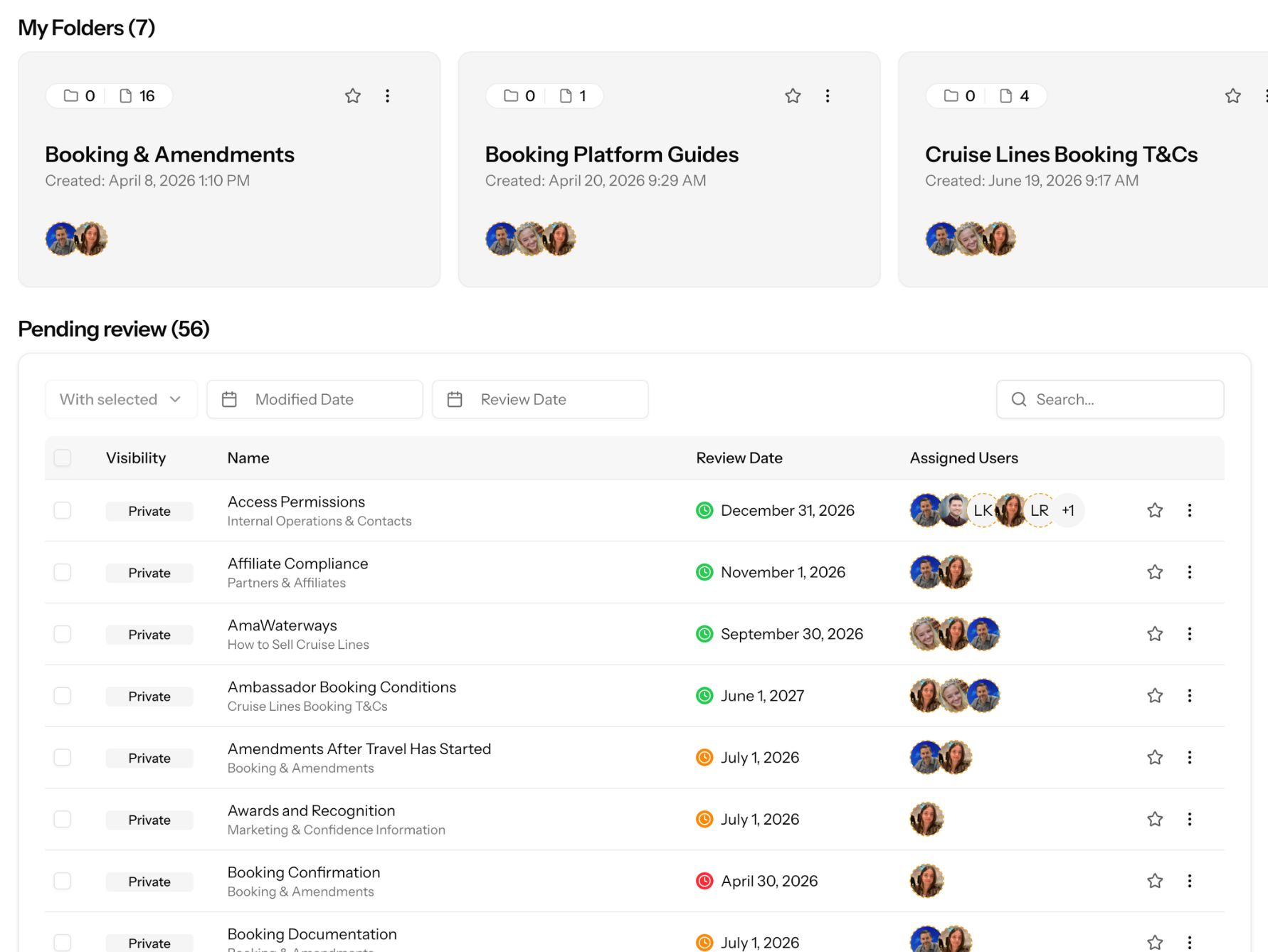 Knowledge Dashboard